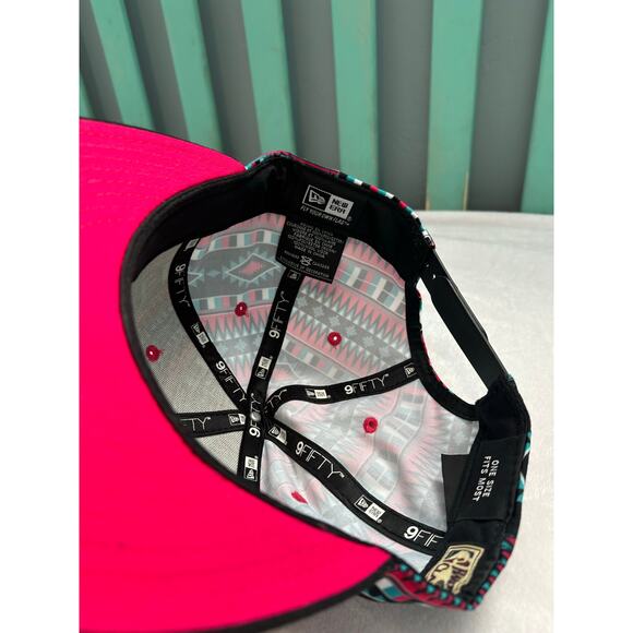 San Antonio Spurs Hat Cap Snapback New Era 9Fifty NBA Hardwood Classics Aztec - Picture 2 of 7